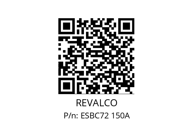   REVALCO ESBC72 150A