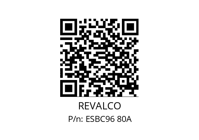   REVALCO ESBC96 80A