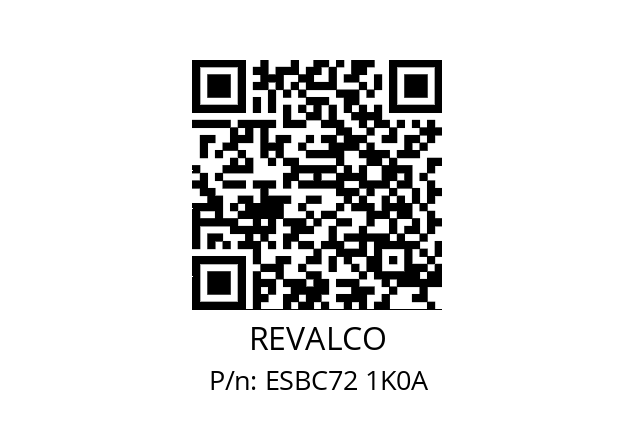   REVALCO ESBC72 1K0A