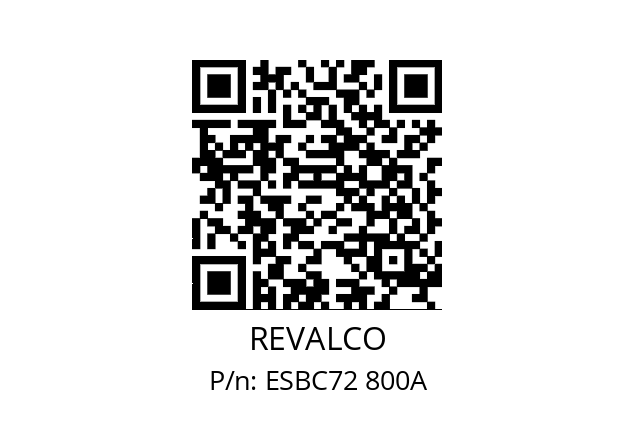   REVALCO ESBC72 800A