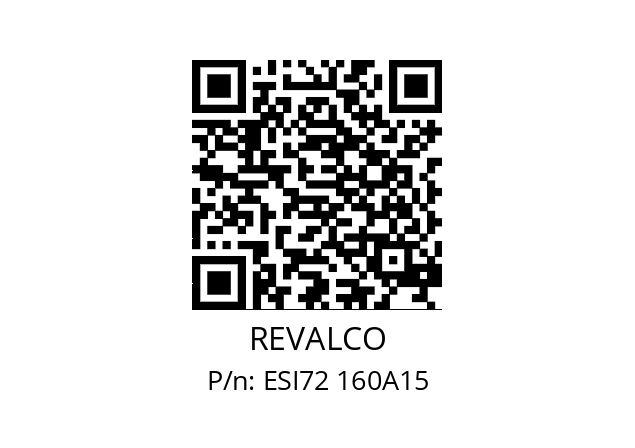   REVALCO ESI72 160A15