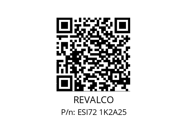   REVALCO ESI72 1K2A25