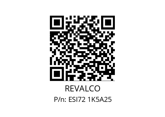   REVALCO ESI72 1K5A25