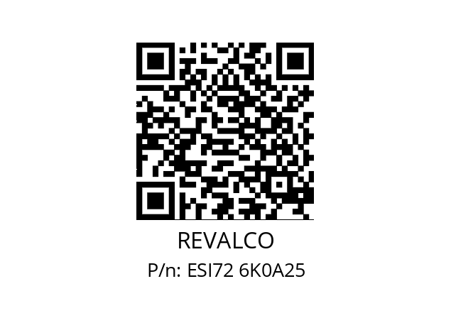   REVALCO ESI72 6K0A25