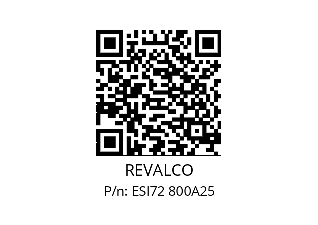   REVALCO ESI72 800A25