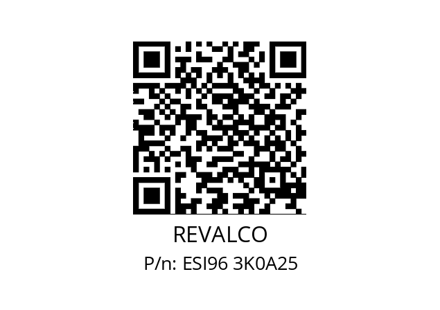   REVALCO ESI96 3K0A25