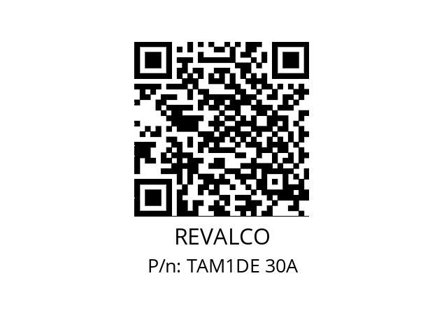   REVALCO TAM1DE 30A