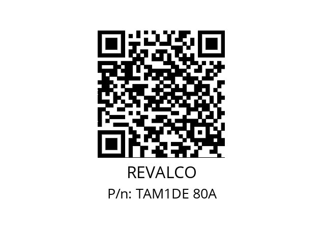   REVALCO TAM1DE 80A