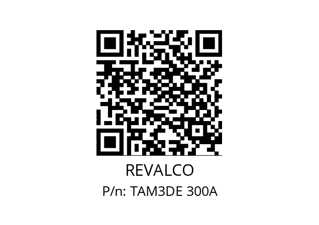   REVALCO TAM3DE 300A