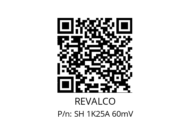   REVALCO SH 1K25A 60mV