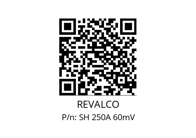   REVALCO SH 250A 60mV