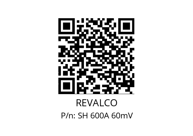   REVALCO SH 600A 60mV