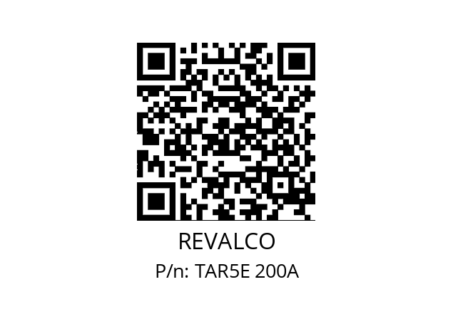   REVALCO TAR5E 200A