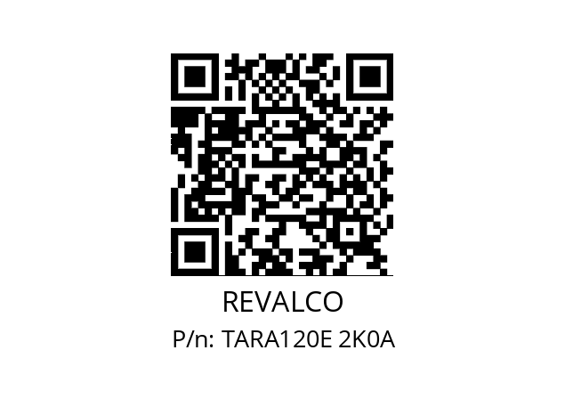   REVALCO TARA120E 2K0A