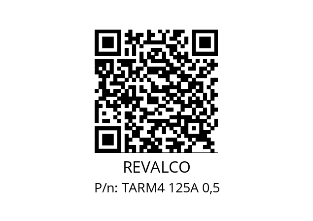   REVALCO TARM4 125A 0,5