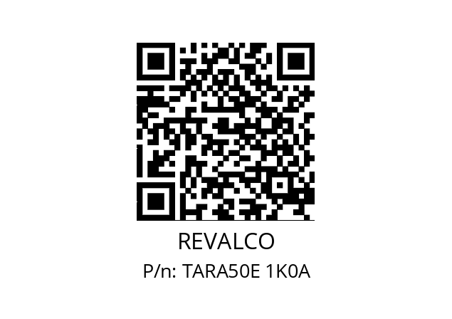   REVALCO TARA50E 1K0A