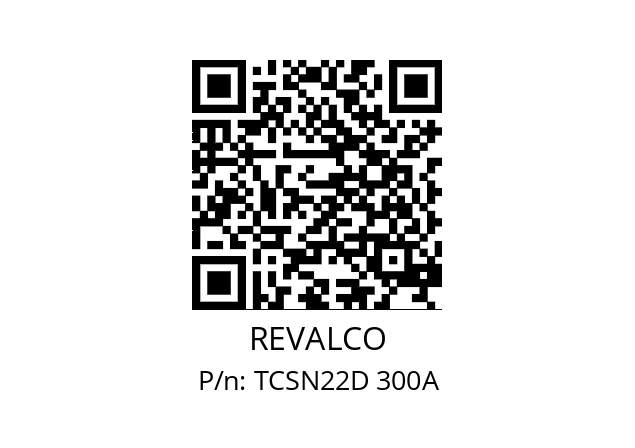   REVALCO TCSN22D 300A