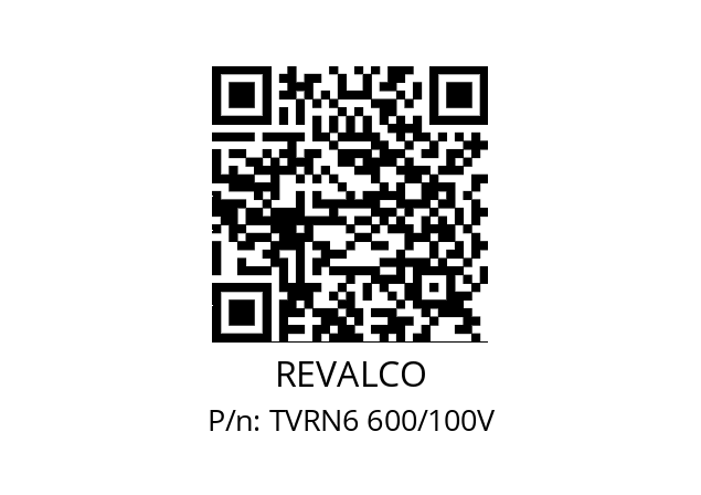   REVALCO TVRN6 600/100V