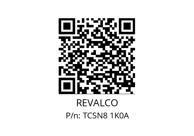   REVALCO TCSN8 1K0A