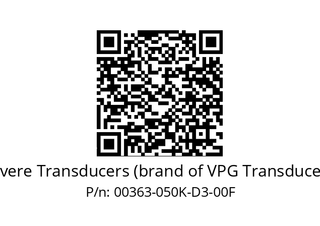   Revere Transducers (brand of VPG Transducers) 00363-050K-D3-00F