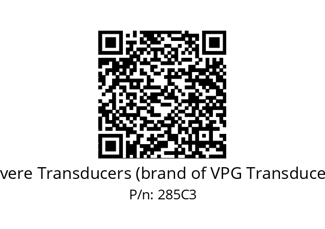   Revere Transducers (brand of VPG Transducers) 285C3