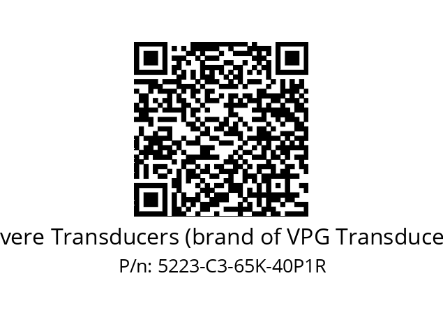   Revere Transducers (brand of VPG Transducers) 5223-C3-65K-40P1R