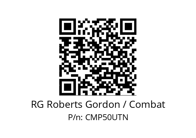   RG Roberts Gordon / Combat CMP50UTN