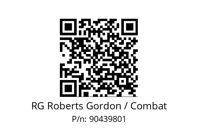   RG Roberts Gordon / Combat 90439801