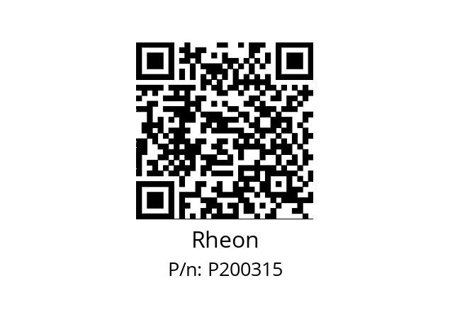   Rheon P200315