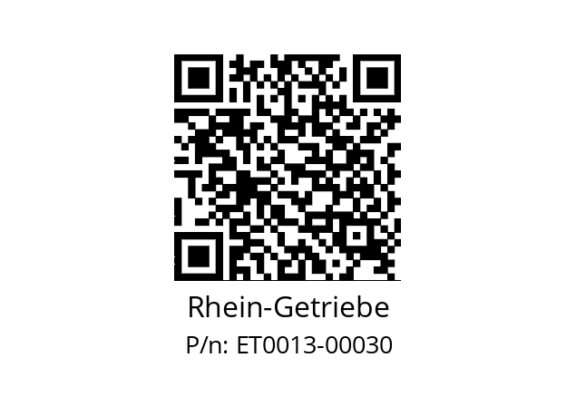   Rhein-Getriebe ET0013-00030