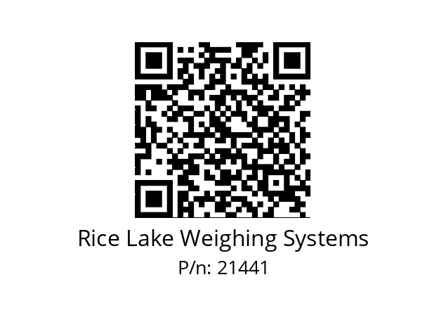   Rice Lake Weighing Systems 21441