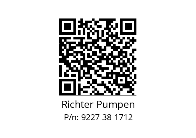   Richter Pumpen 9227-38-1712