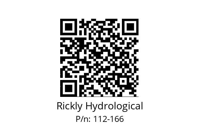   Rickly Hydrological 112-166