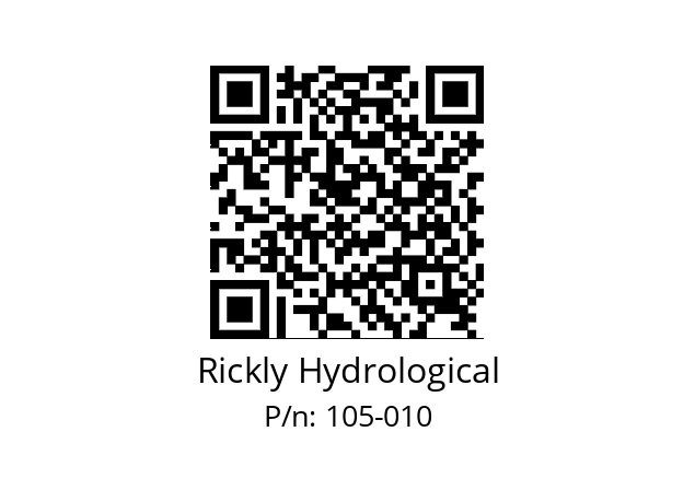   Rickly Hydrological 105-010