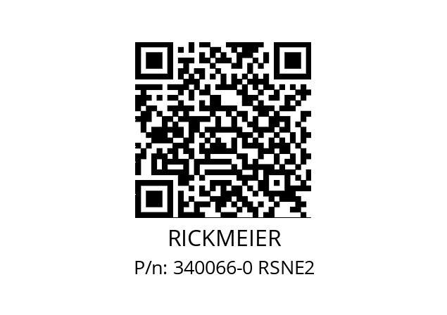   RICKMEIER 340066-0 RSNE2