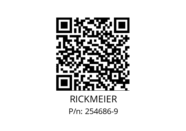   RICKMEIER 254686-9