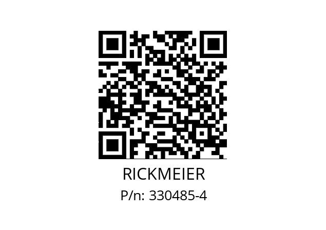   RICKMEIER 330485-4