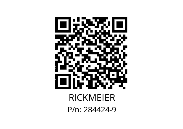   RICKMEIER 284424-9