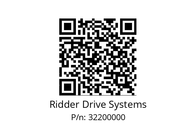   Ridder Drive Systems 32200000