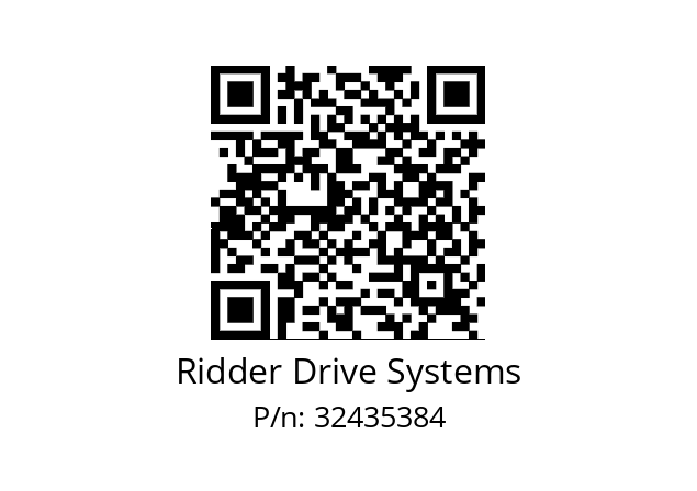   Ridder Drive Systems 32435384