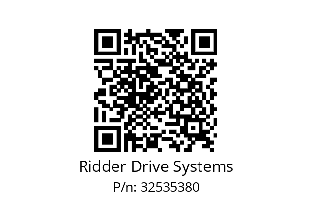   Ridder Drive Systems 32535380