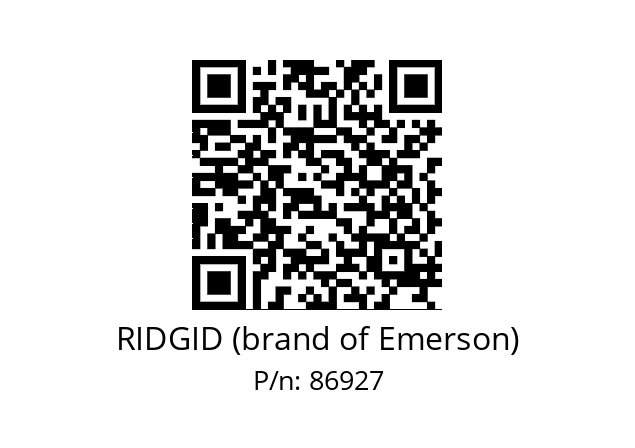   RIDGID (brand of Emerson) 86927