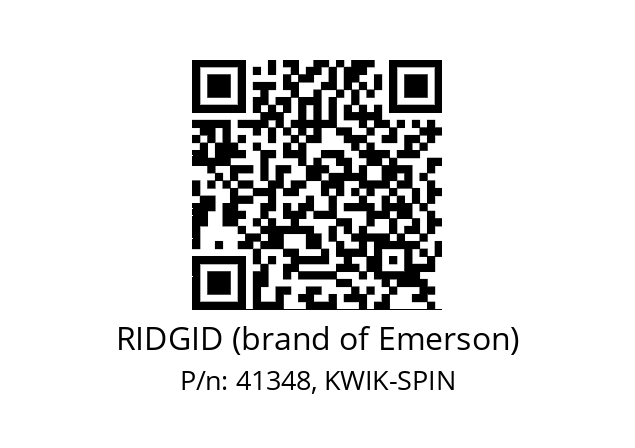   RIDGID (brand of Emerson) 41348, KWIK-SPIN