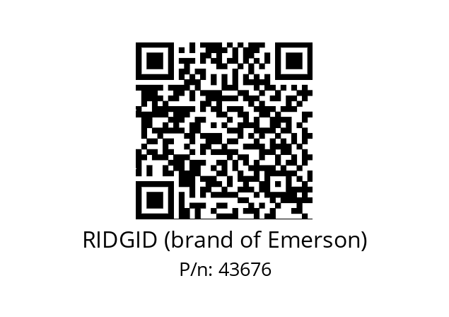   RIDGID (brand of Emerson) 43676