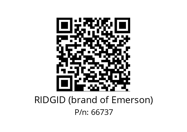   RIDGID (brand of Emerson) 66737