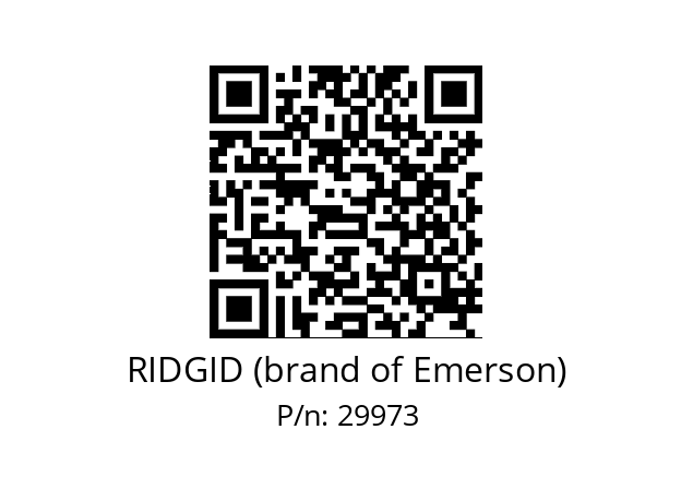   RIDGID (brand of Emerson) 29973