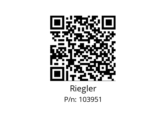   Riegler 103951