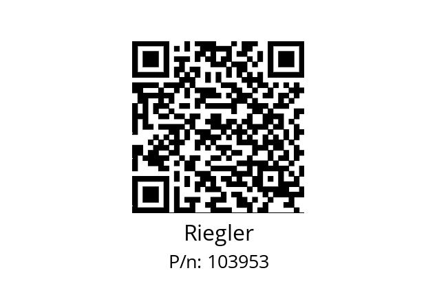   Riegler 103953