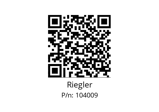   Riegler 104009