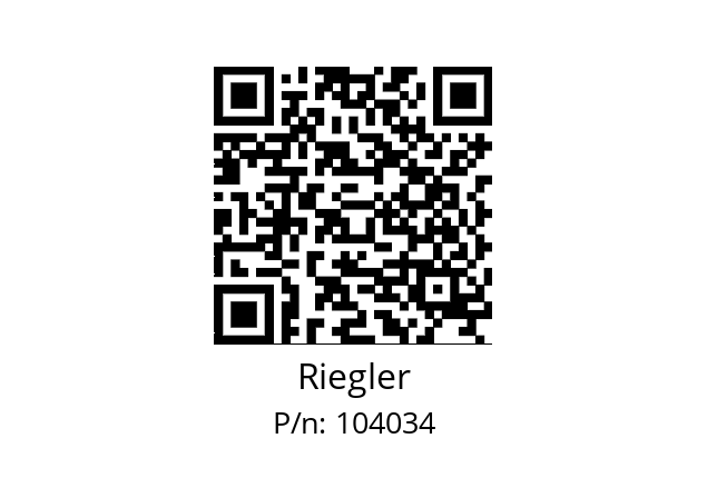   Riegler 104034